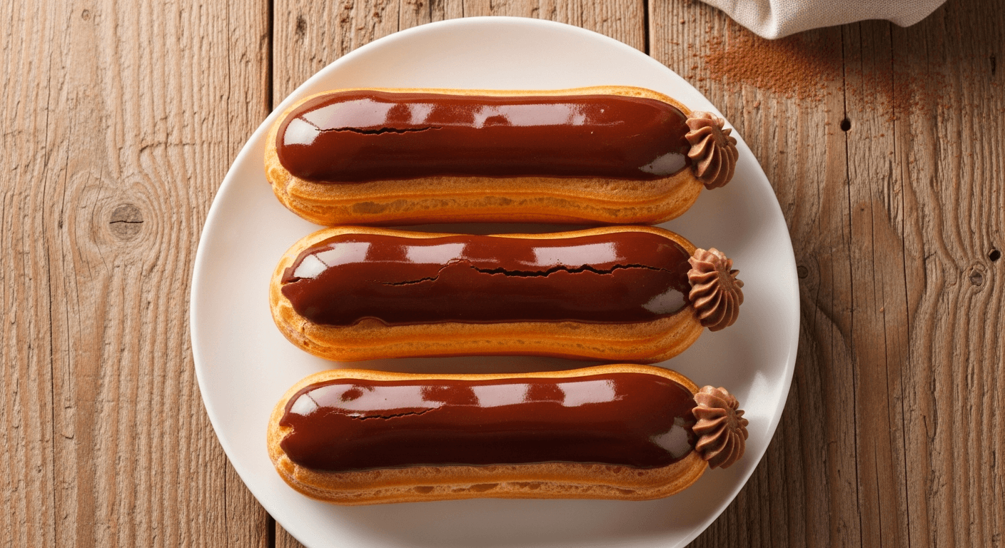 Éclairs au Chocolat : La Recette Classique pour un Goûter Inoubliable