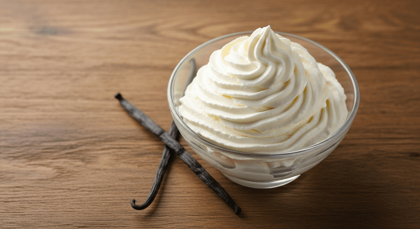 L'Exquise Crème Chantilly Maison : Légèreté et Douceur Vanillée