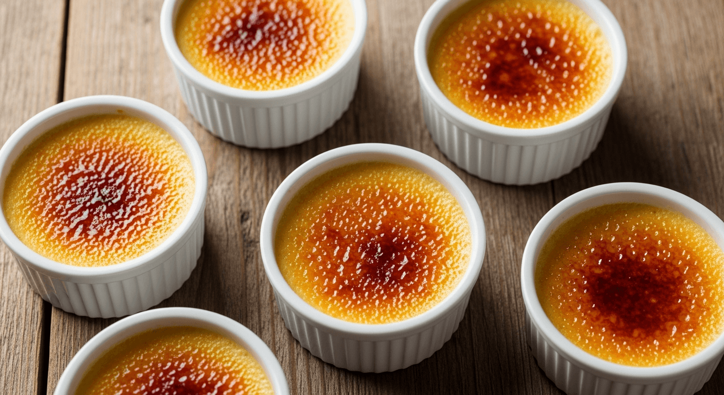 Crème Brûlée Classique : Le Secret d'une Texture Onctueuse et d'une Croûte Craquante