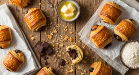 Pain au Chocolat Maison : La Recette Authentique pour un Feuilletage Parfait