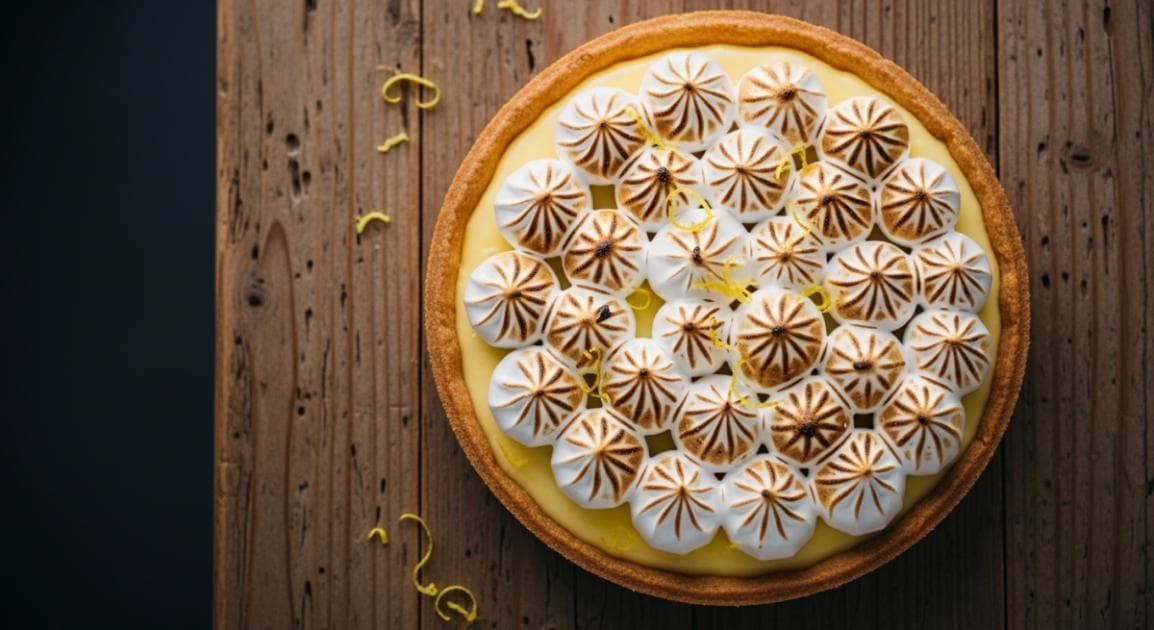 Tarte au Citron Meringuée : L'Éclat Acidulé d'un Classique de la Pâtisserie