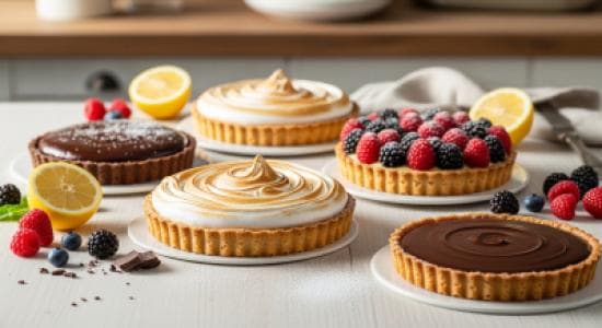 Tartes Sucrées: Les Classiques et Nos Favoris pour Toutes les Saisons