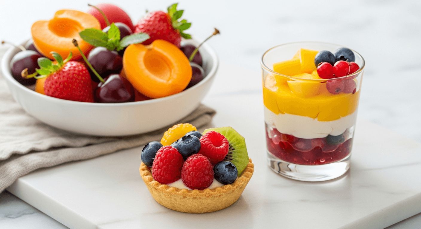 Spécial Été : Desserts Frais et Fruités pour Célébrer la Saison en Toute Légèreté