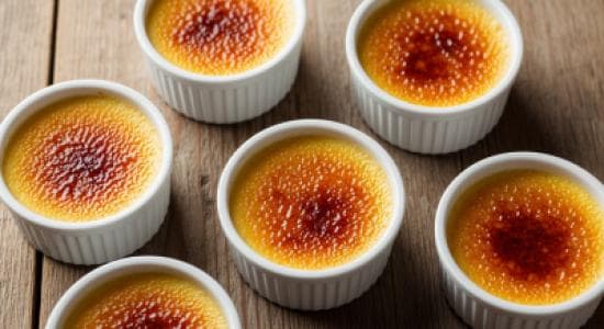 Crème Brûlée Classique : Le Secret d'une Texture Onctueuse et d'une Croûte Craquante