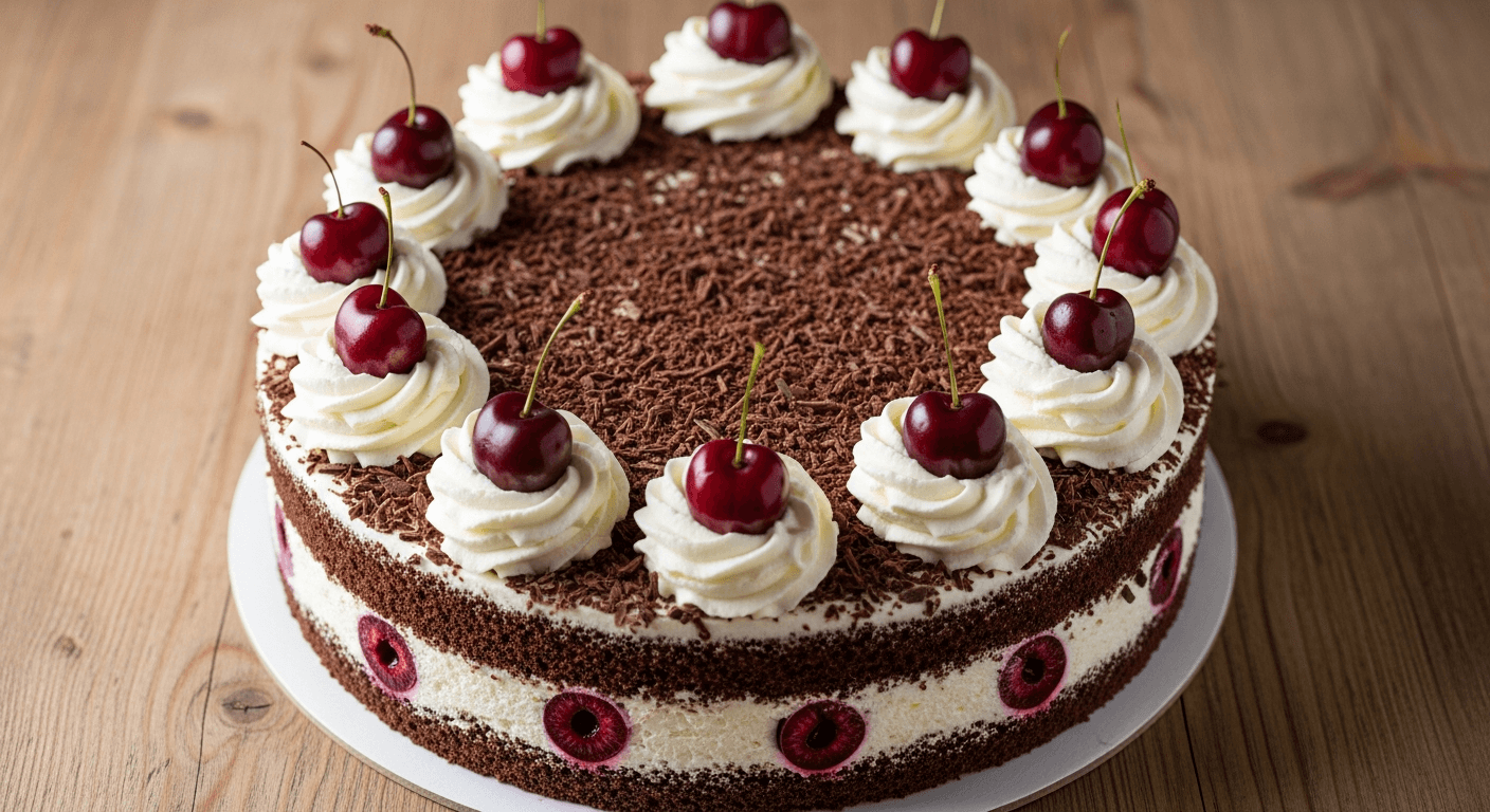 Forêt Noire Maison : Un Classique Revisité pour Toutes les Occasions