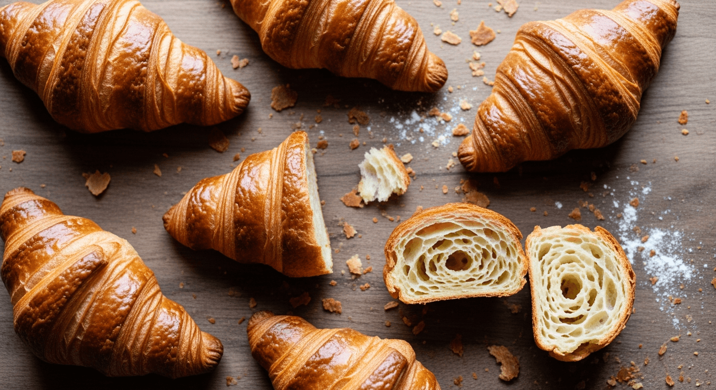 Les Croissants Maison Authentiques : Le Secret d'une Pâte Feuilletée Parfaite