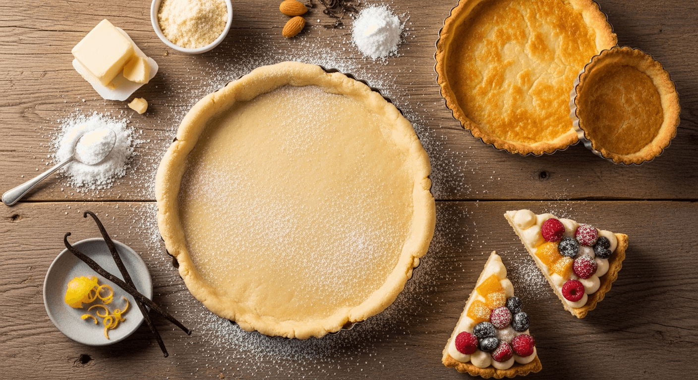 Pâte Sablée Maison : La Base Fondante de Vos Desserts
