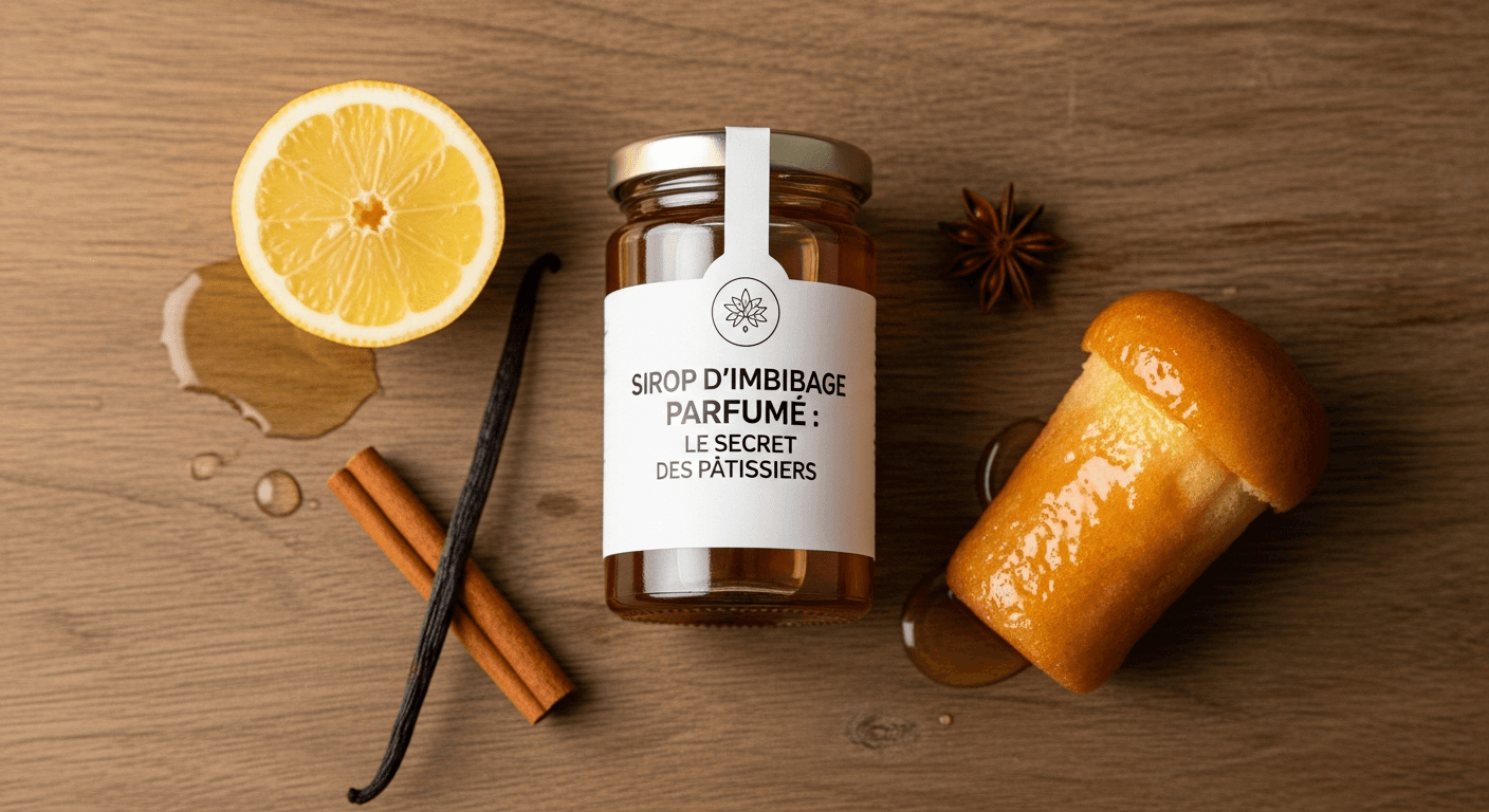 Sirop d'Imbibage Parfumé : Le Secret des Pâtissiers