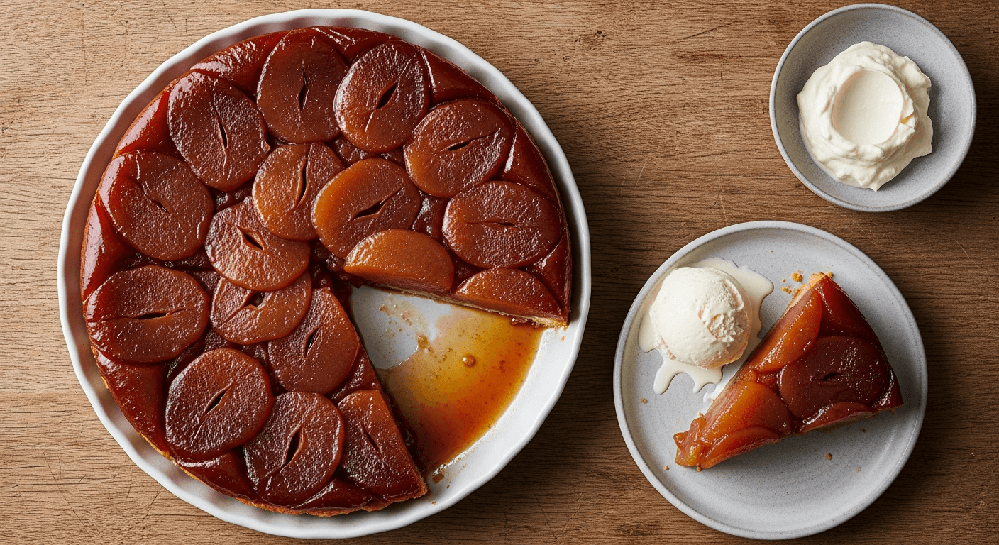 Tarte Tatin Authentique : Le Classique Français aux Pommes Caramélisées
