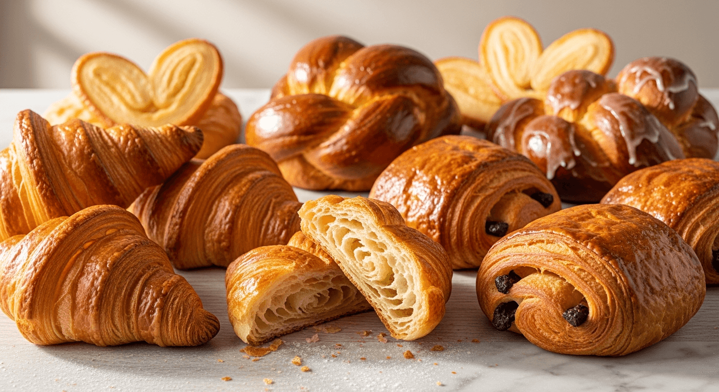 Viennoiseries Background