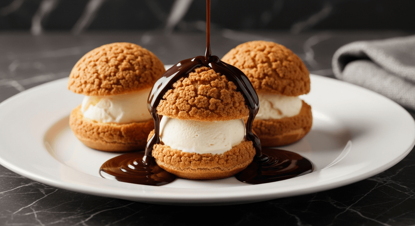 Profiteroles Royales : L'Élégance Classique d'un Dessert Français