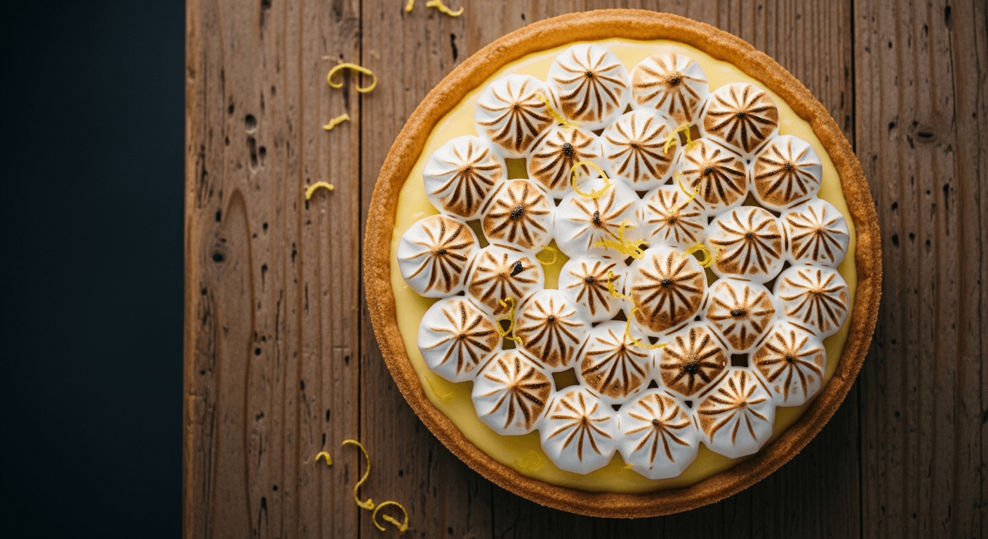 Tarte au Citron Meringuée : L'Éclat Acidulé d'un Classique de la Pâtisserie