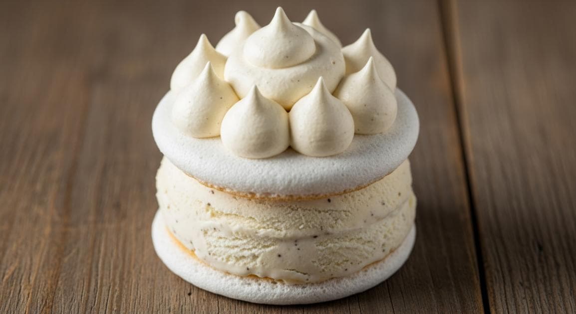 Vacherin Glacé à la Vanille: L'Élégance Givrée Faite Maison